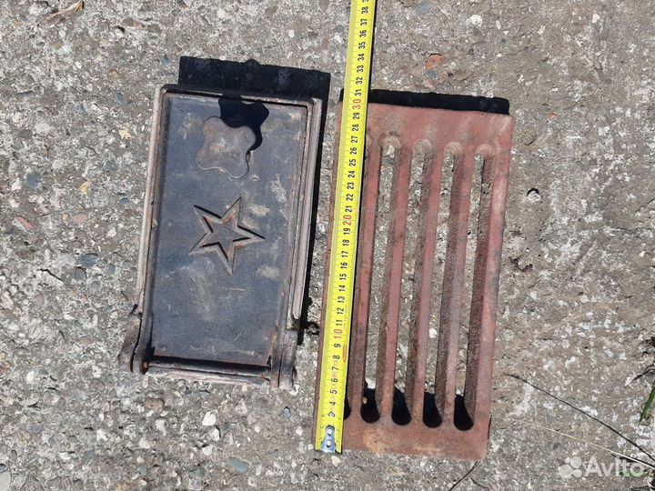 Колосники чугунные и дверци, для печей