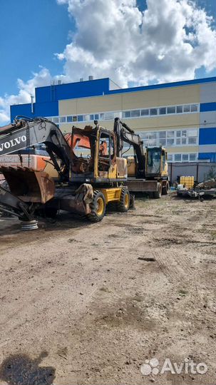 Колёсный экскаватор Volvo EW160B, 2005