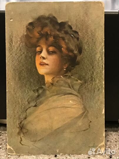 Открытки с марками дореволюционные 1908-1914 гг