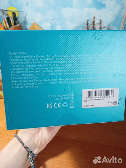 Беспроводное зарядное устройство anker a2540