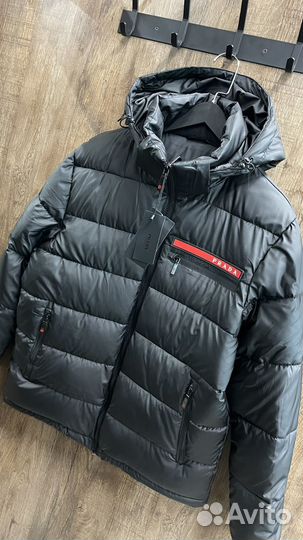 Пуховик мужской prada