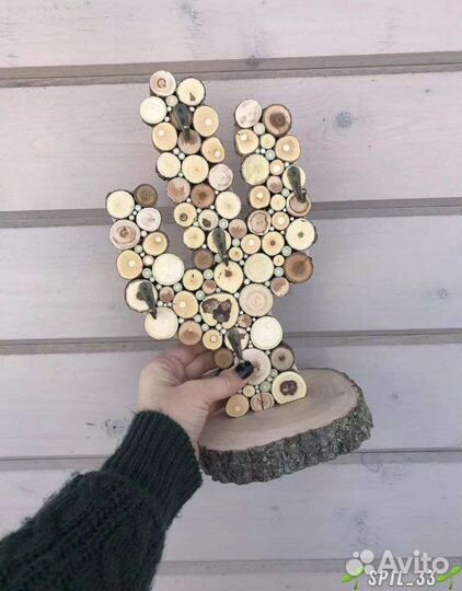 Ключница из можжевельника