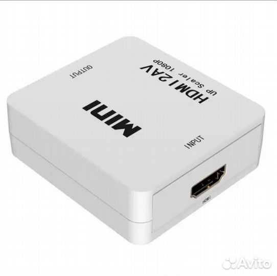 Переходник hdmi в AV RCA
