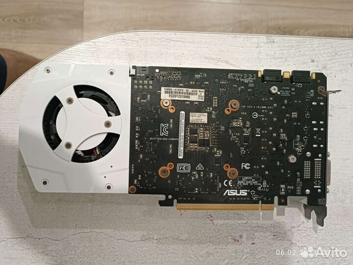 Видеокарта asus GTX-970 turbo 4Gb
