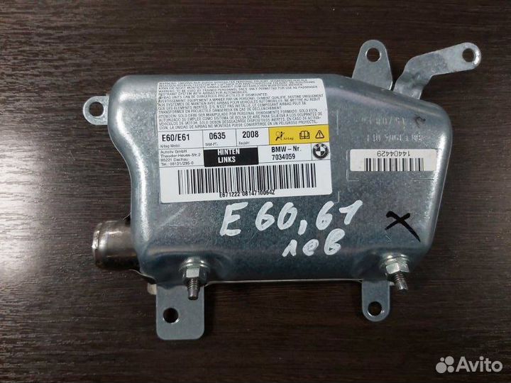 Подушка безопасности в дверь задняя левая Bmw 525I