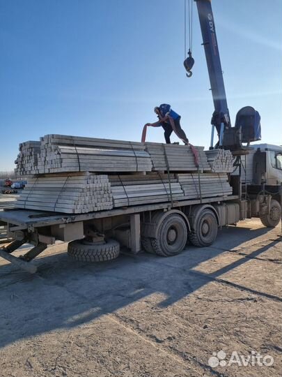 Столбы для забора бетонные