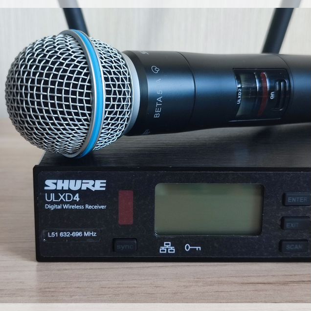 Микрофон Shure Ulxd4 Beta58 беспроводной новый