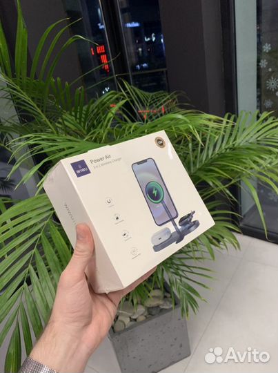 Беспроводная зарядная станция для iPhone wiwu