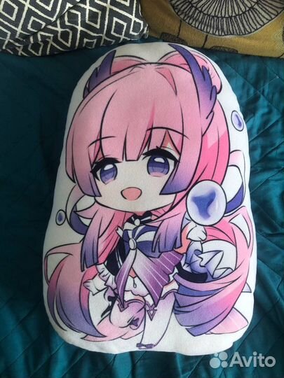 Подушка Кокоми геншин импакт 45-50 см