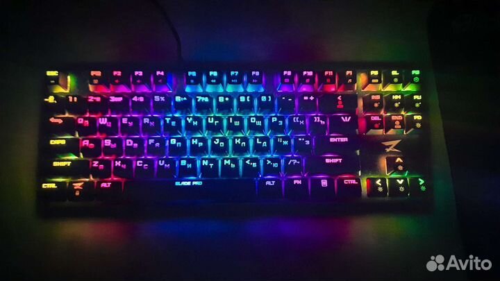 Игровая клавиатура ZET Gaming Blade Pro Kailh Blue