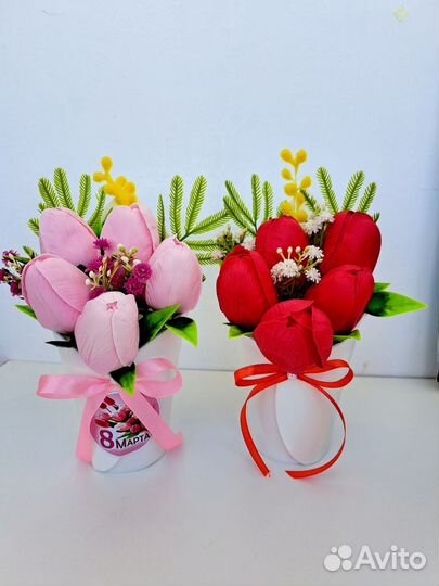 Мыльные цветы