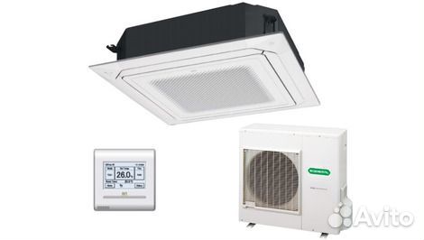 Кассетный кондиционер General auhg54L (1ф)