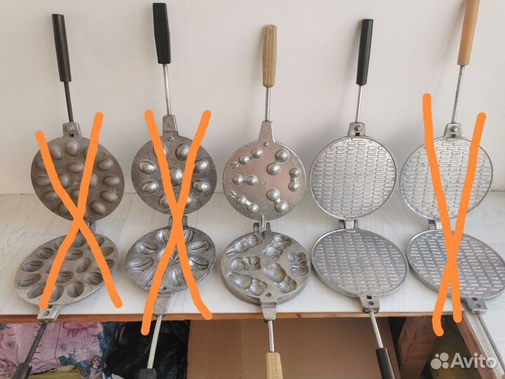 Вафельницы, орешницы СССР