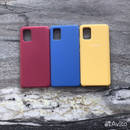 Чехол для Samsung A51 Silicone Cover