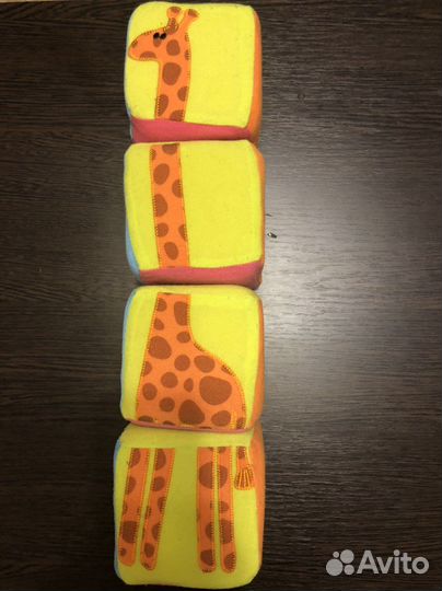 Мягкие кубики