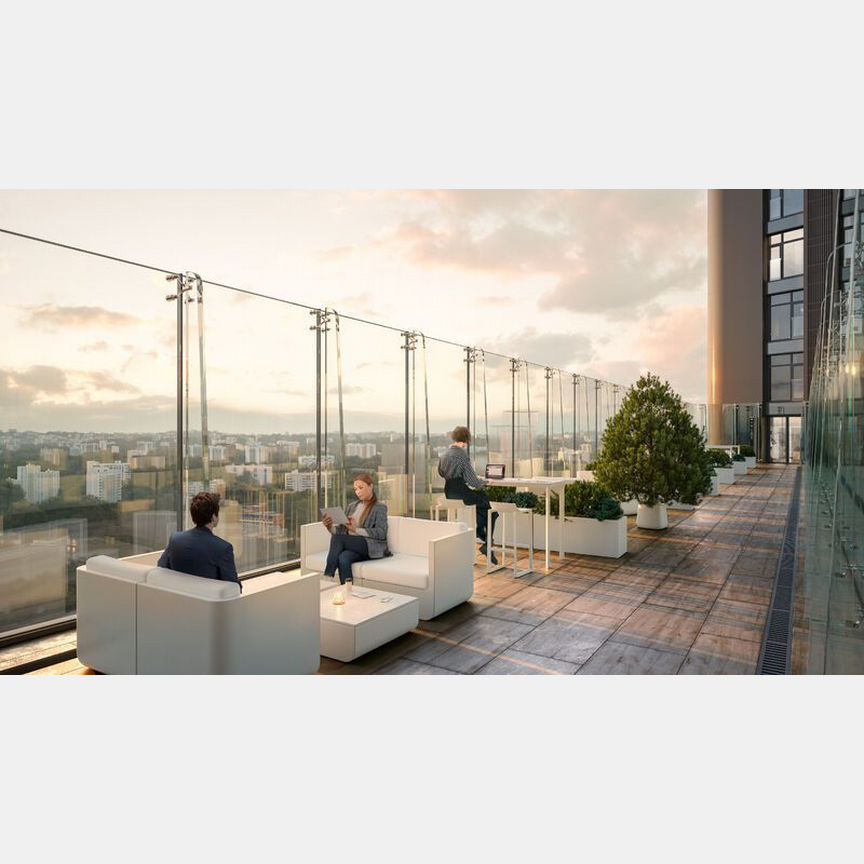 2-к. квартира, 67,3 м², 26/50 эт.