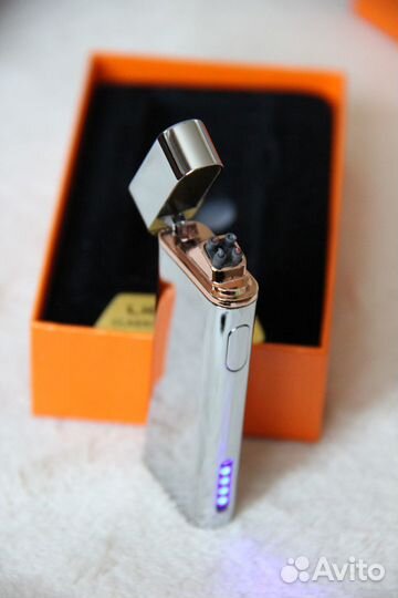 Usb зажигалка Двойная дуга подарочная
