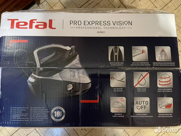 Парогенератор tefal GV 9821 E0