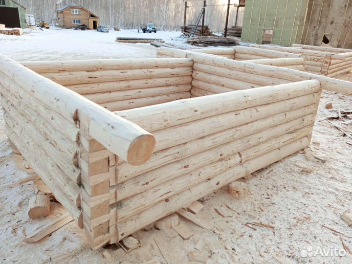 Изготовление срубов