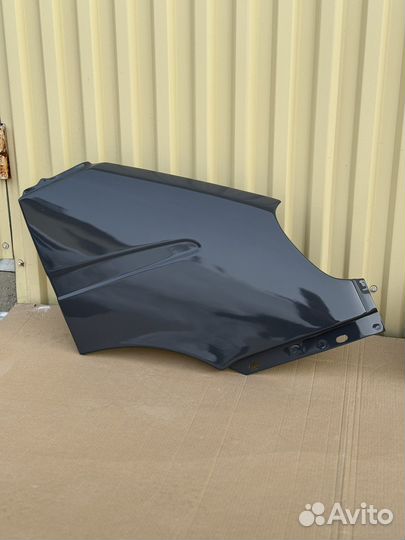 Крылья на Газель пластиковые цвет Шторм Грей серый