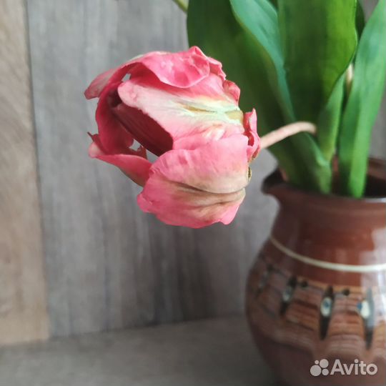 Тюльпаны цветы из полимерной глины