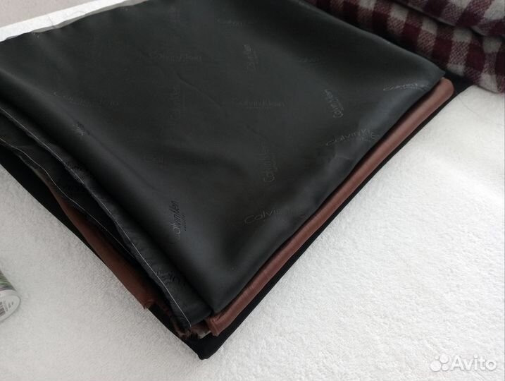 Отрезы ткани на пальто, вельвет, шерсть, трикотаж