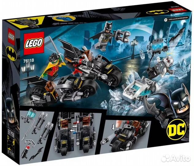 Lego Super Heroes 76118 Гонка на мотоциклах с Мист