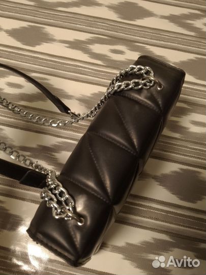 Сумка женская черная кросс боди