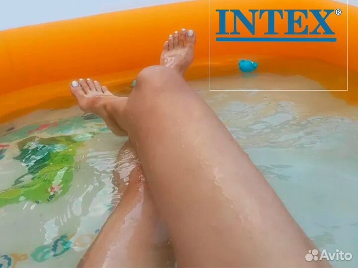 Бассейн надувной Intex