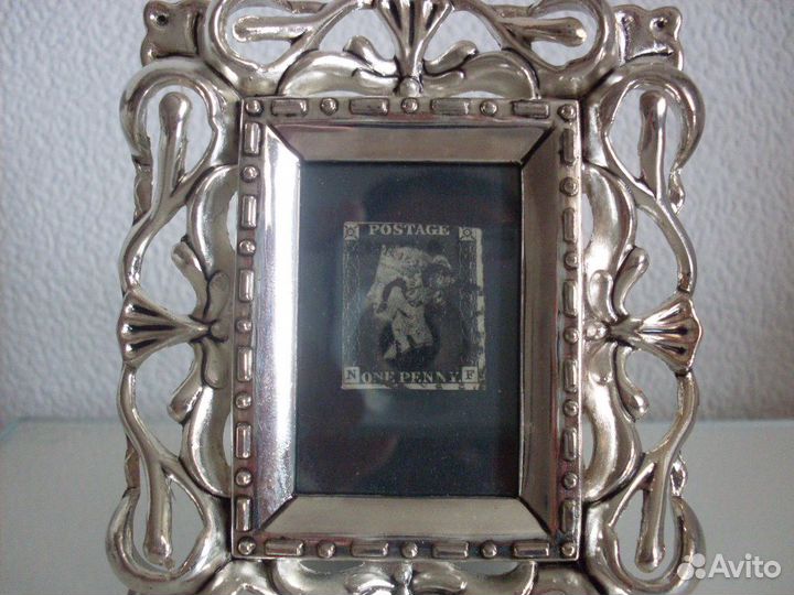 Чёрный и красный пенни 1840 г. Англия