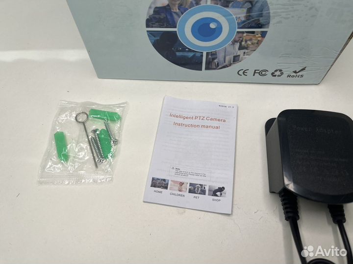 Видеокамера wifi поворотная, уличная