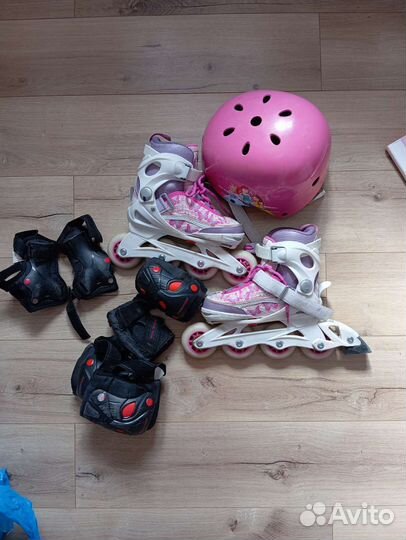 Ролики для девочки раздвижные