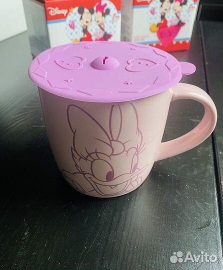 Новая кружка Disney с силиконовой крышкой