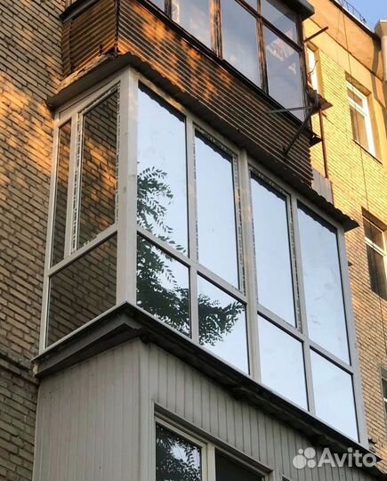 Пластиковые окна на балкон, с завода под ключ