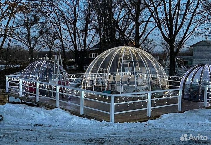 Стеклянные беседки с доставкой и монтажом