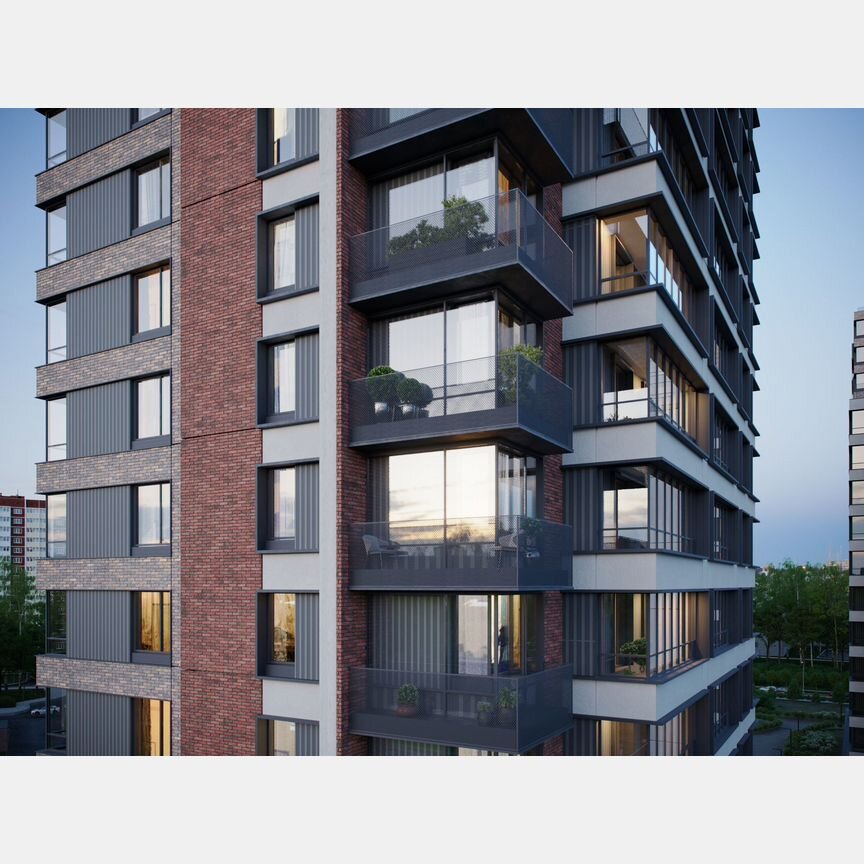 2-к. квартира, 54 м², 10/18 эт.