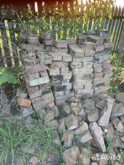 Кирпич красный бу