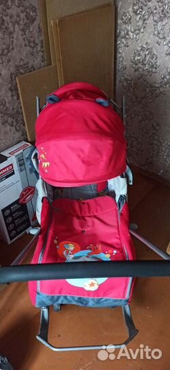 Детские санки коляска ника