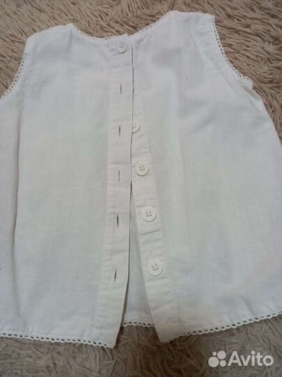 Льняная блузка 2-3 года H&M