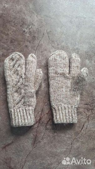 Варежки трехпалые