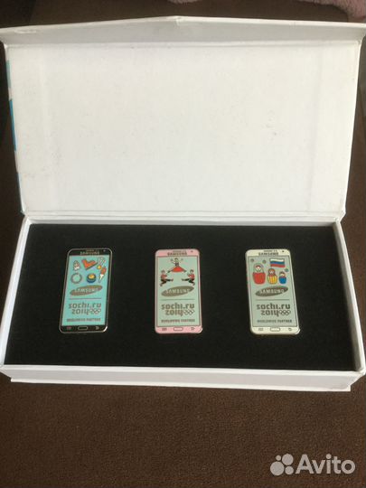 Набор значков Сочи 2014 Самсунг