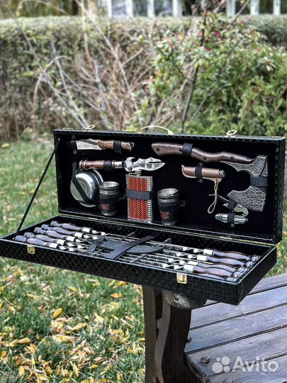 Шашлычный набор с гравировкой