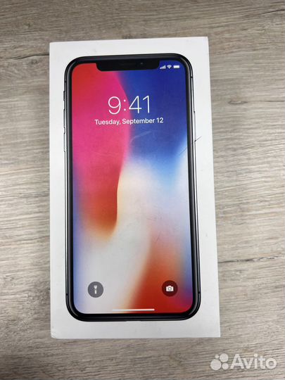 Коробка от iPhone X 64Gb