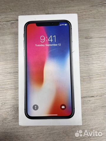 Коробка от iPhone X 64Gb