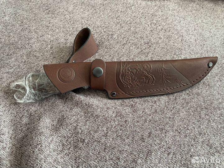 Нож охотничий/туристический Близнец кован.ст 95х18