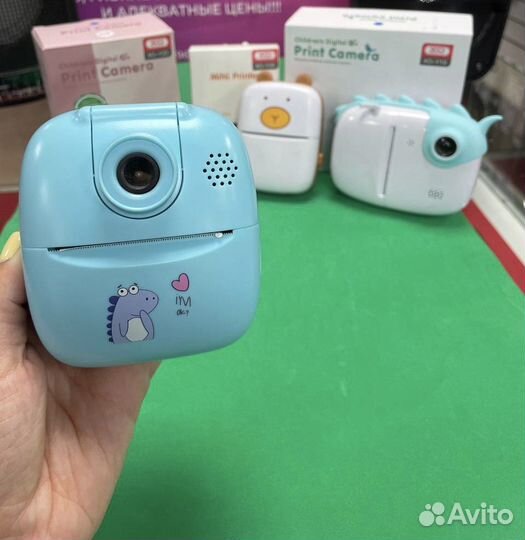 Детский фотоаппарат моментальной печати