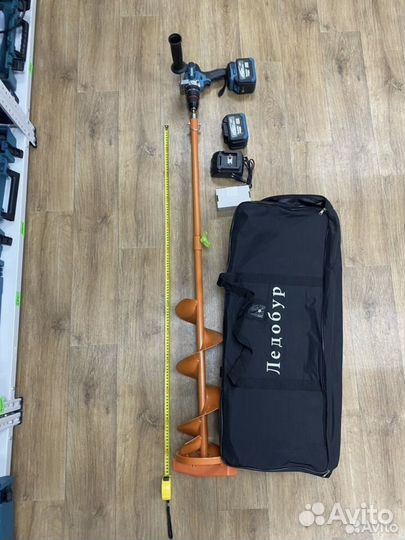 Шуруповерт для ледобура и шнек 180