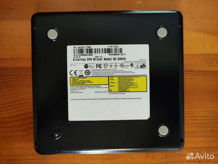Оптический привод Samsung SE-S084D Black