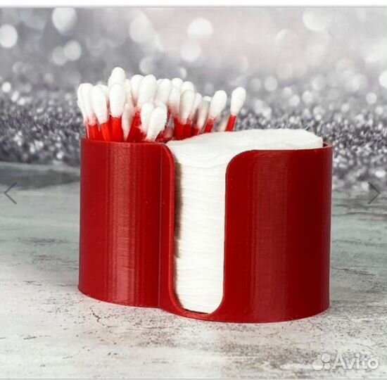 Органайзер для ватных палочек и ватных дисков