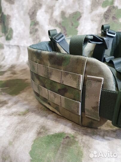 Пояс тактический мох, мультикам (+кевлар)